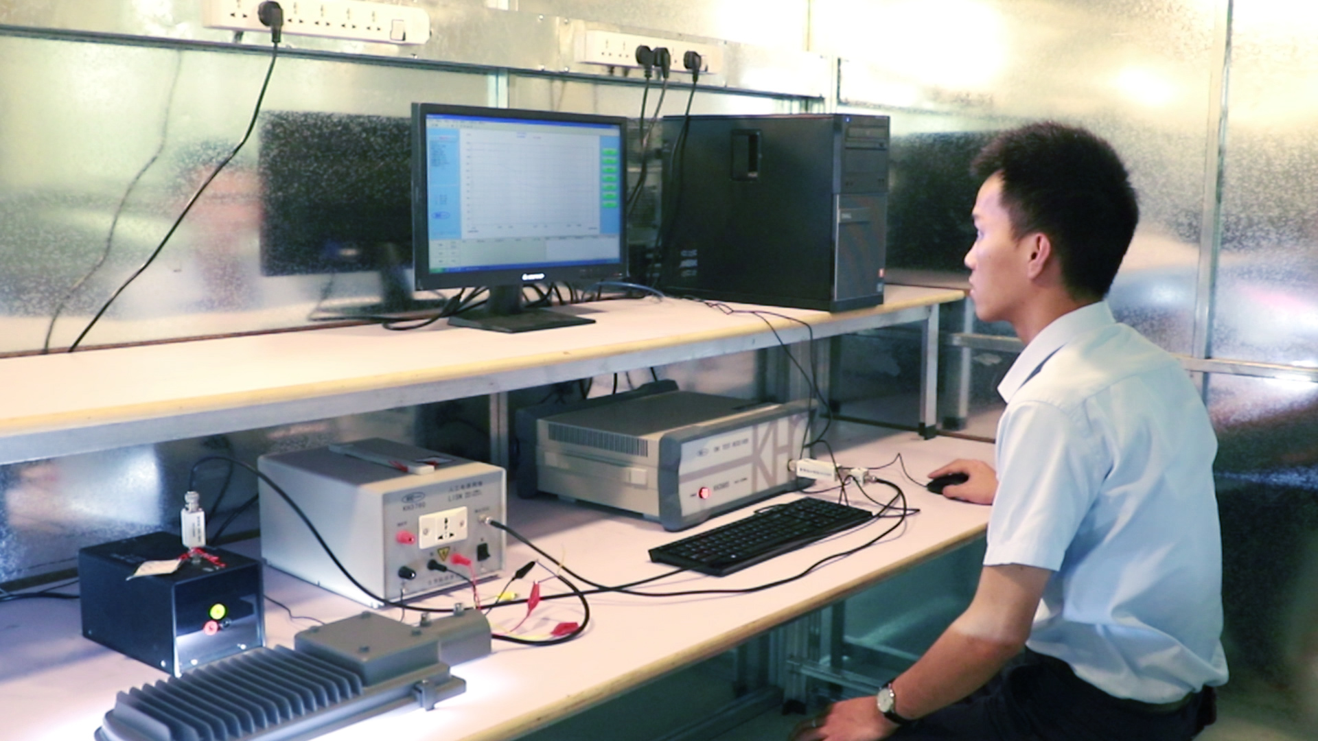 EMC testing system