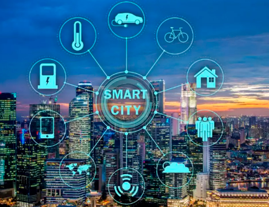 Global Entwécklung vu Smart City & Smart Pole3