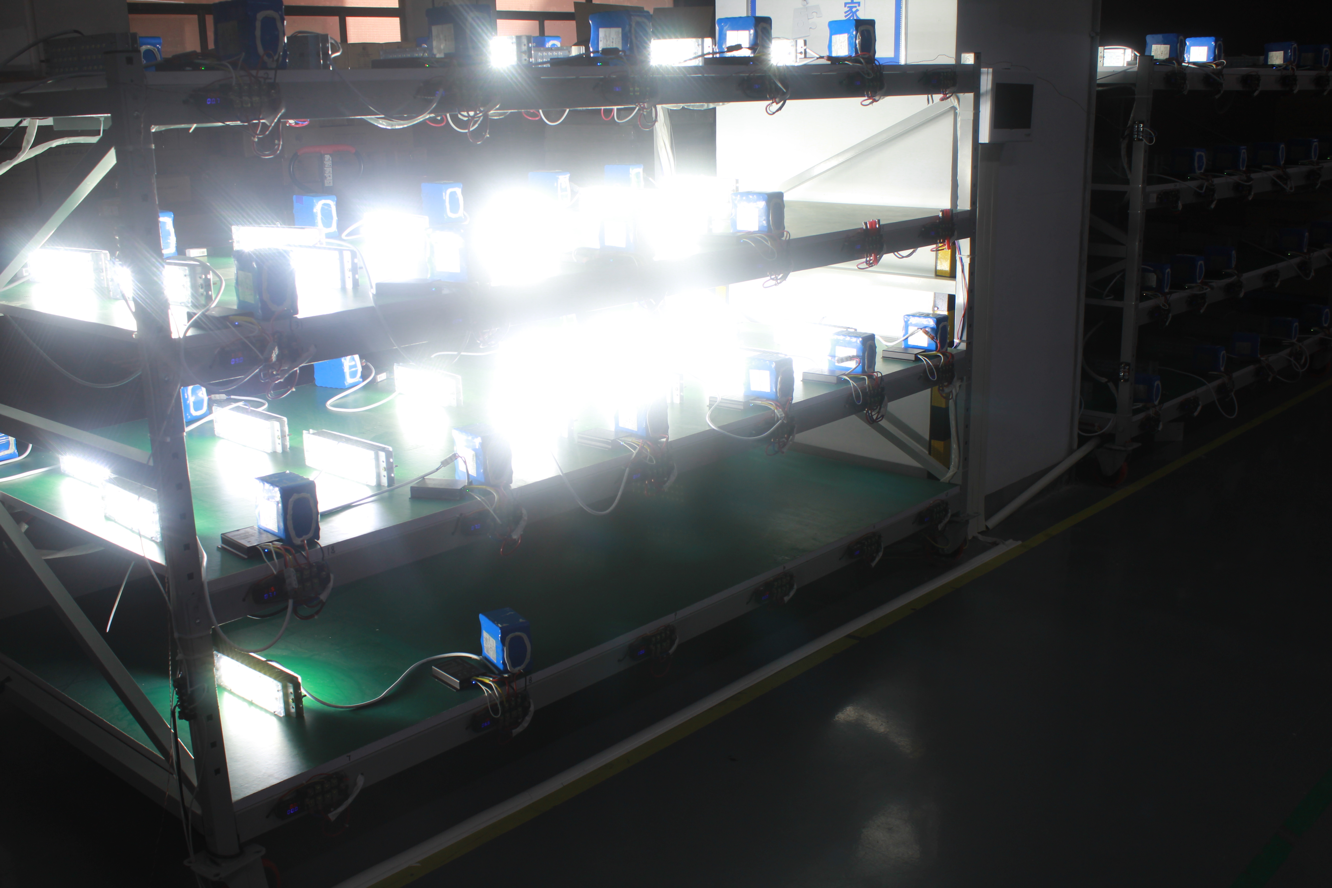 Lamp bead aging detection