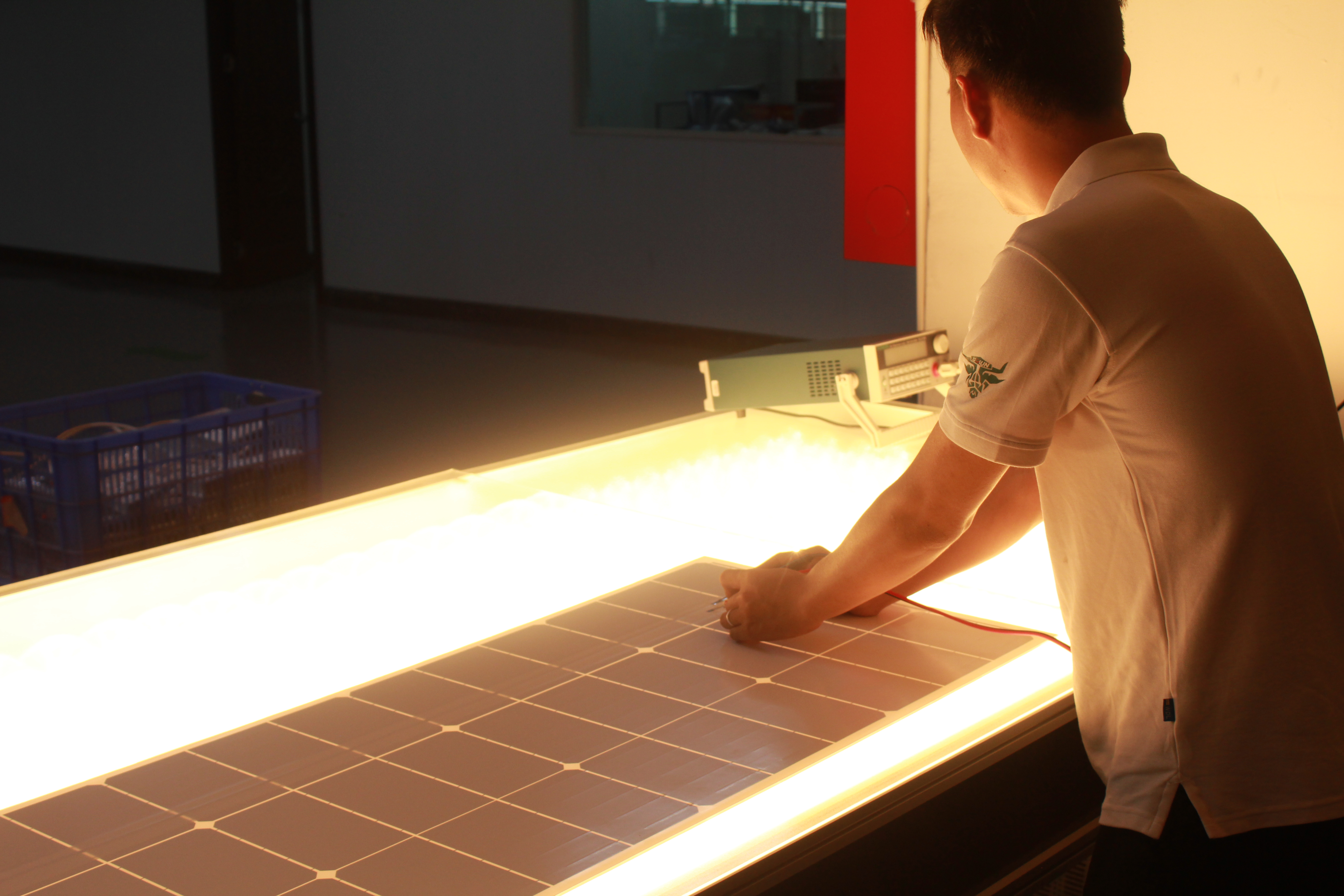 Solar panel inspection