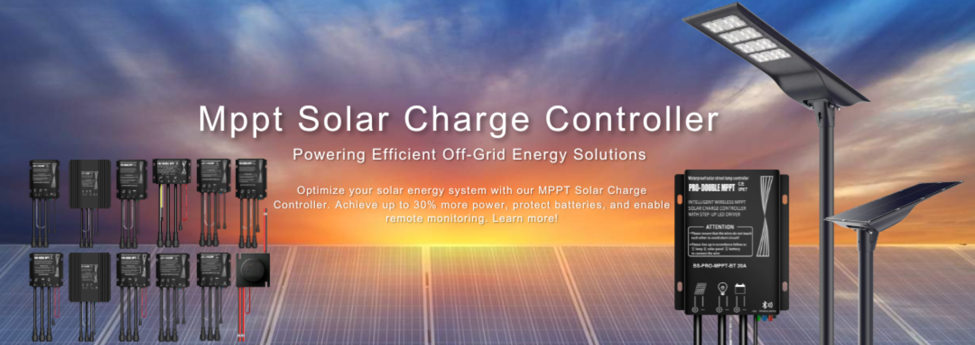 i-solar street light charge controller