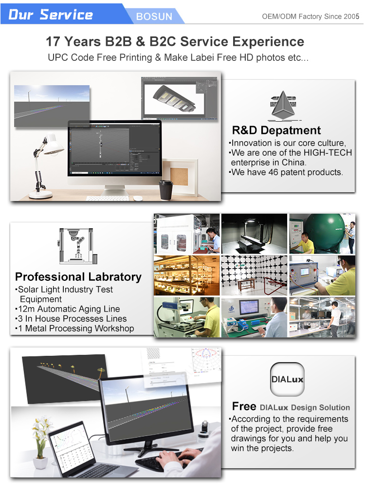 Gebosun Double-Arm Smart Light Pole