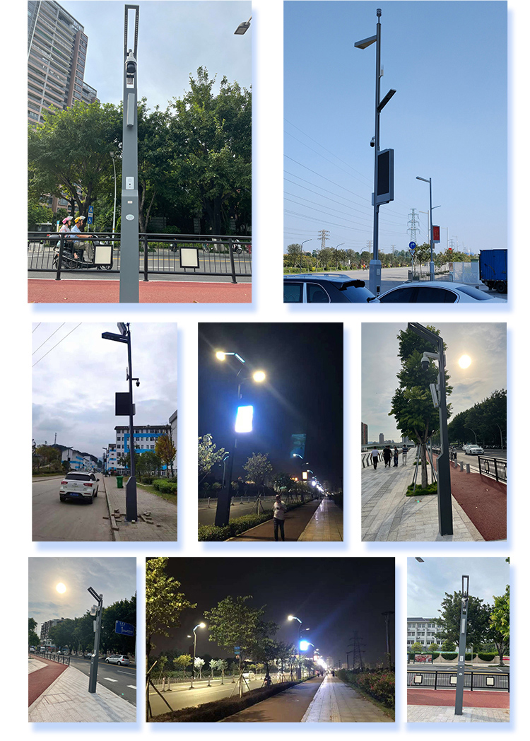 Gebosun Double-Arm Smart Light Pole