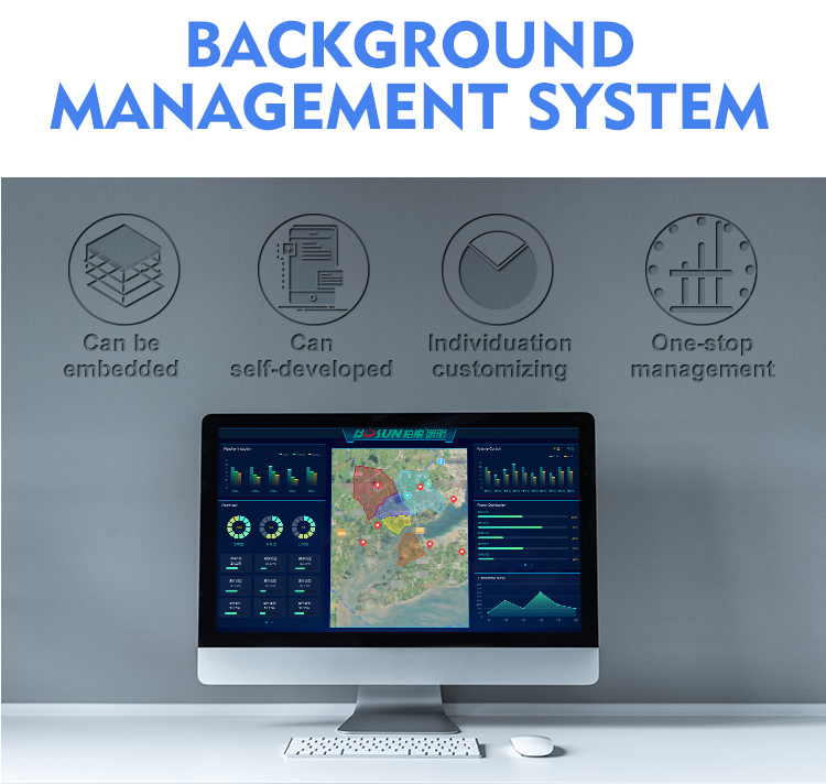 Gebosun Double-Arm Smart Light Pole