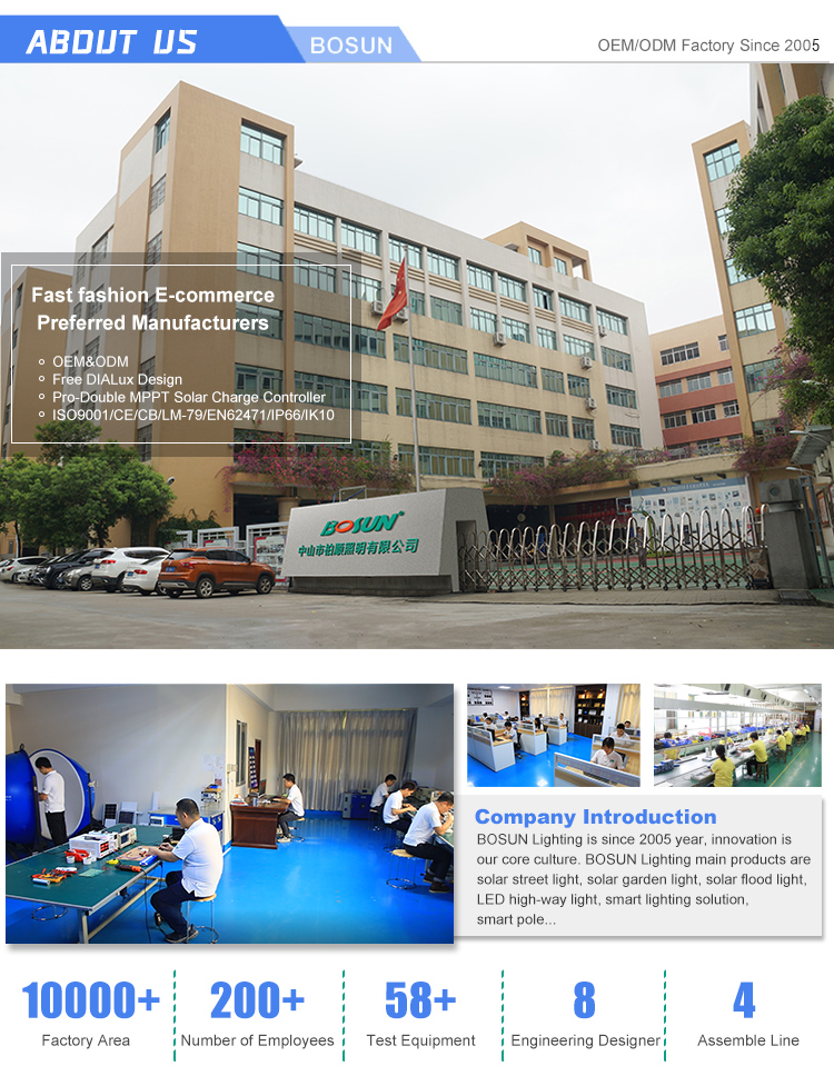 Gebosun Double-Arm Smart Light Pole